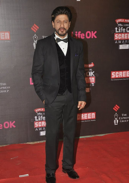 Shahrukh Khan at Life OK Screen Awards 2013