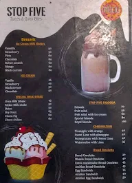 Stop Five Juice & Snacks menu 7