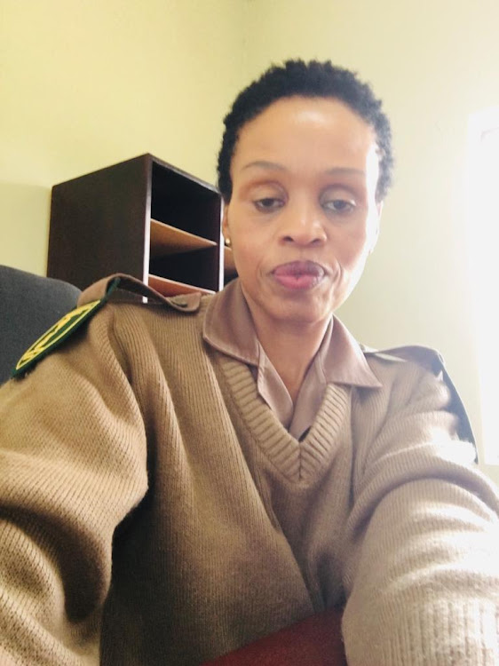 Eunice Moloko's body was found in an office toilet in the Leeuwkop prison facility in Johannesburg, her face covered with her work jacket.