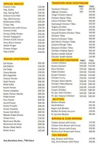 Raja Chicken menu 3