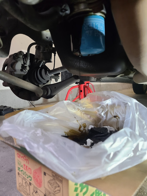 ワゴンRの車検に向けて・サス戻し・アリーナ取り外し・マフラー戻せなかった(笑)に関するカスタム事例の投稿画像4枚目