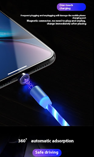 Title 1, Buntes Streamer Handy-Kabel magnetisch 3-in-1 U...