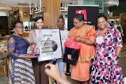 Ntombifikile Zindlovu, Gagasi manager Pinky Myeni, Dlala Thukzin and Gagasi content specialists Thola Khumalo and Ayanda Melanse. 