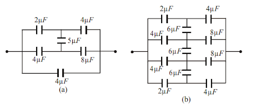 Combination of capacitors