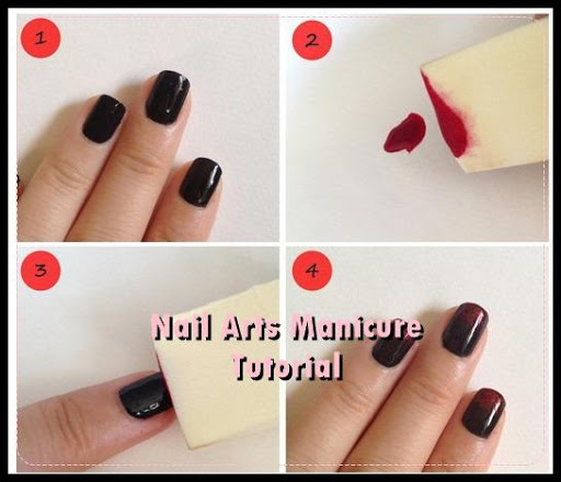 DIY Nail Art Manicure