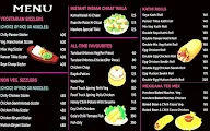 Cafe Hawkers menu 1