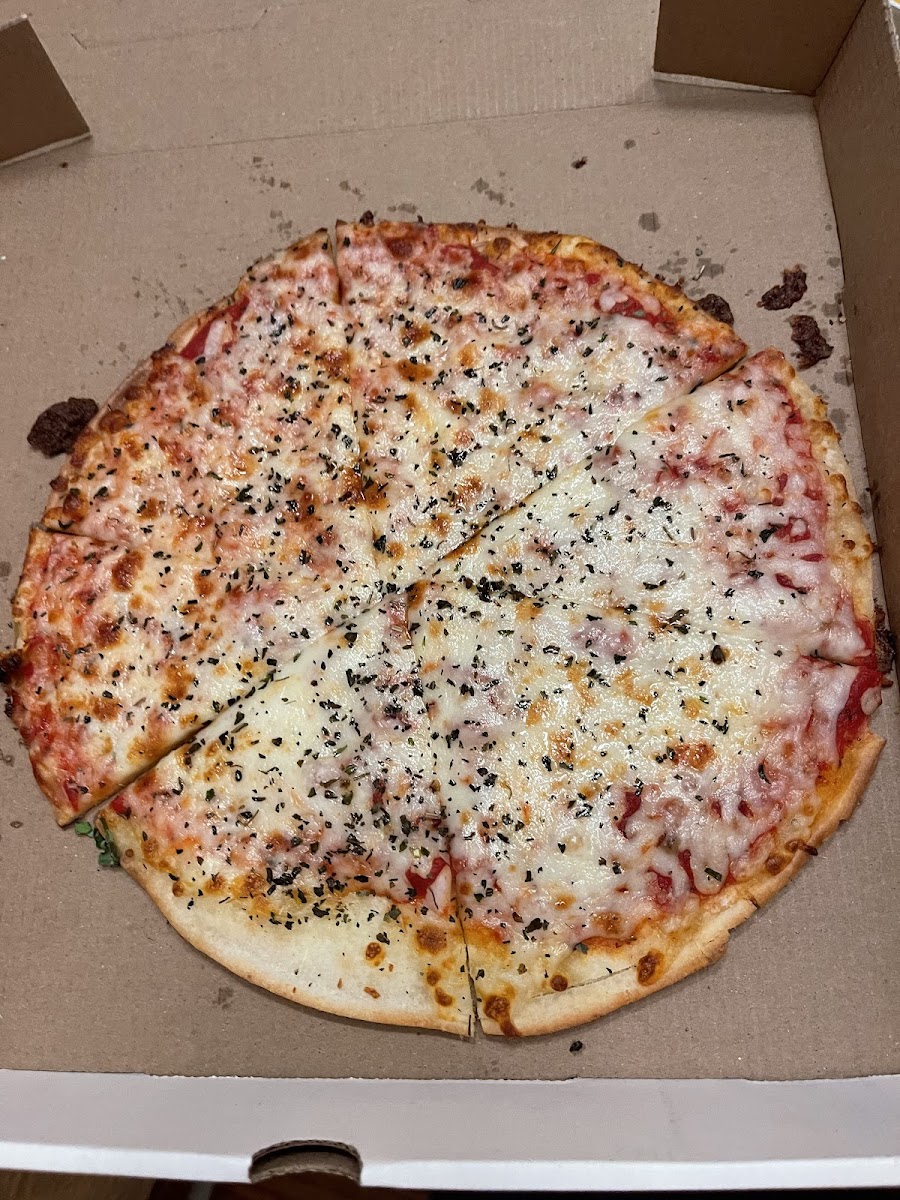 GF cheese  pizza