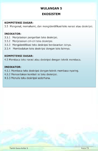 Buku Siswa Kelas 5 Bahasa Jawa Tantri Basa 2016