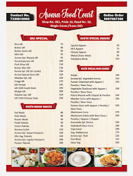 Aroma Food Court menu 2