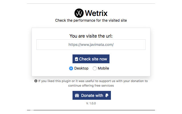 WeTrix - Web Performance Preview image 4