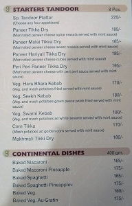 Green Rio Restaurant & Banquet menu 2