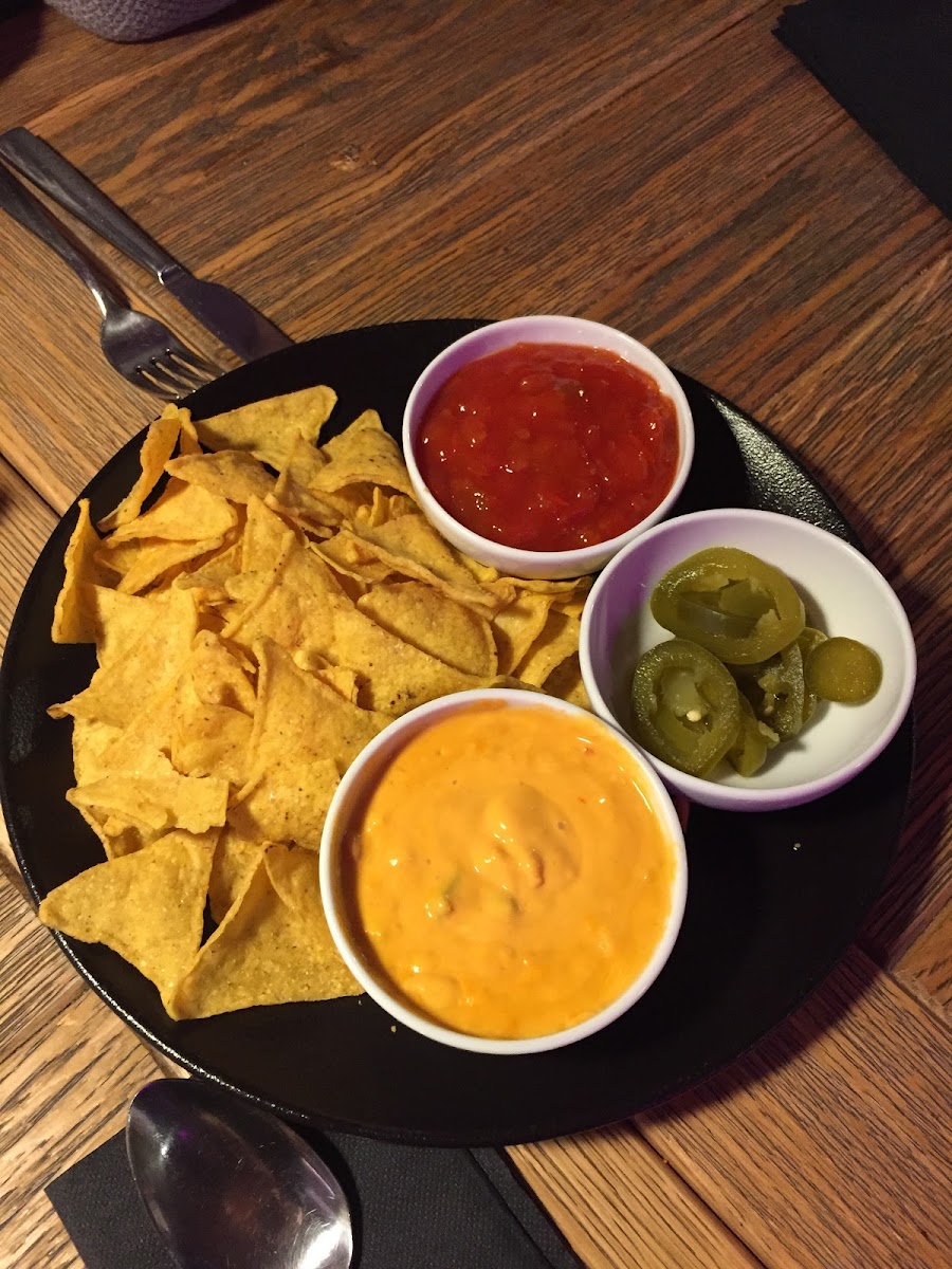 Gluten-Free Tortilla Chips at Drop Gluten Free Restaurant