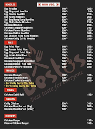 Bestos menu 2