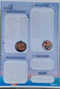 Hotel On Rocks menu 1