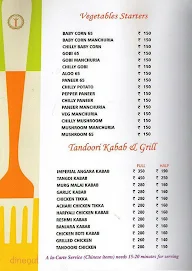 Imperial Multi Cuisine Restaurant menu 1