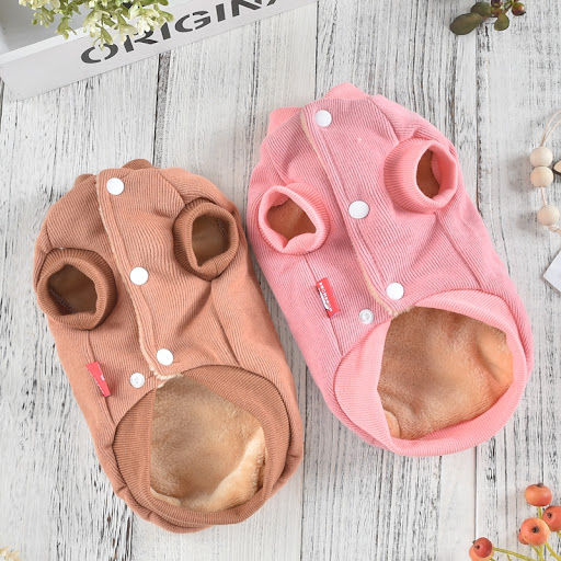 Title 4, Dog Padded Coat Winter Puppy Clothes Pearl Milk...