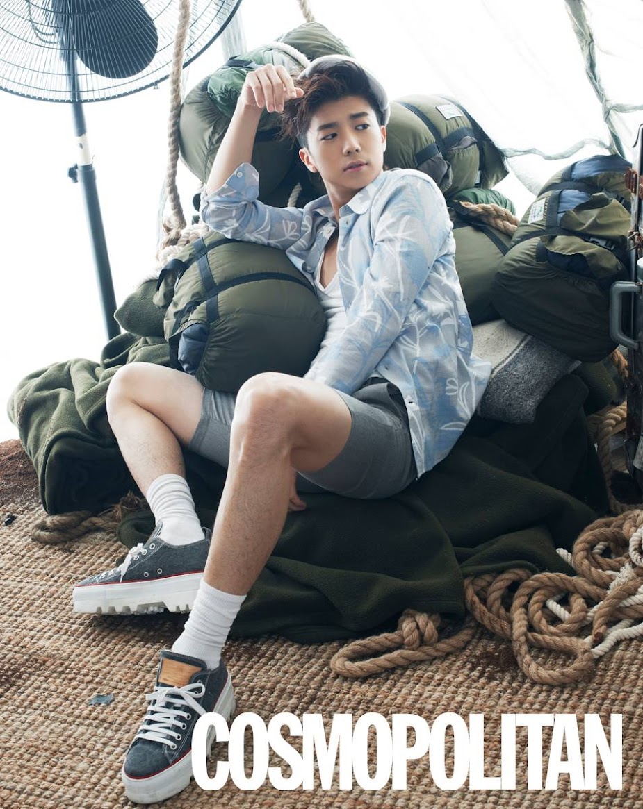 2PM Wooyoung Cosmopolitan May 2015