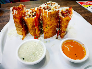 Dhruv Bansal at Shakti Dosa, Maxus Mall,  photos