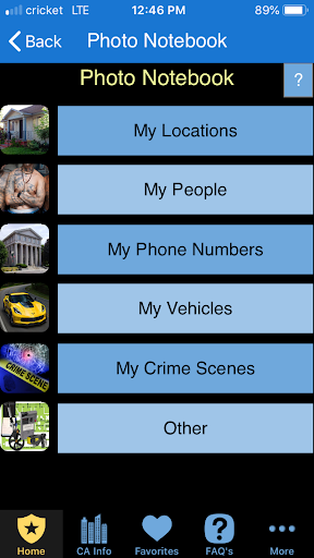 Screenshot Pocket Brainbook for Police!