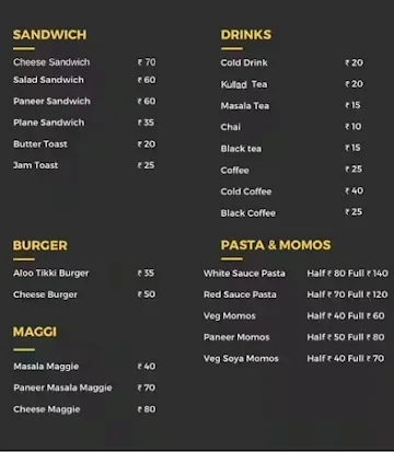 Re Union Hub menu 