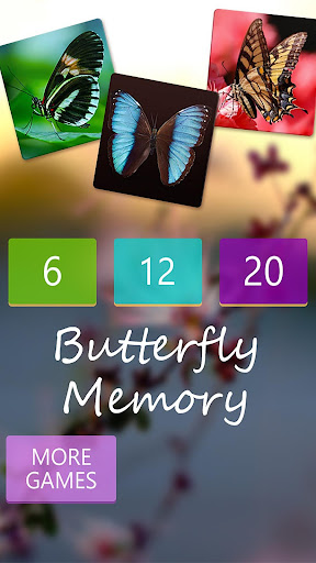 Butterfly Memory - Match Cards