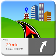 GPS Route Finder: Search, Plan Route and Navigate 1.14 Icon