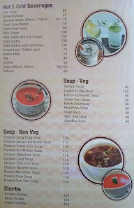 Royal Multi-Cuisine menu 1