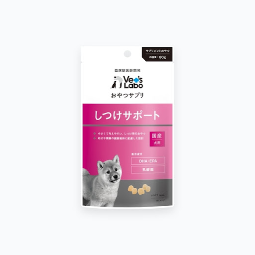 おやつサプリ しつけサポート 80g（犬用） Pets-first ONLINESTORE