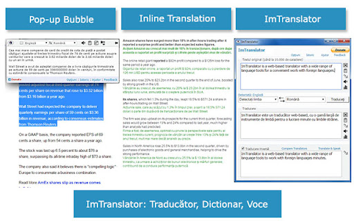 ImTranslator: Traducător, Dictionar, Voce