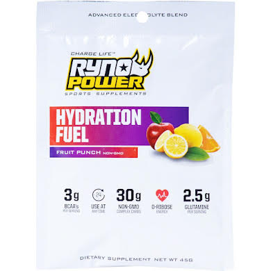 Ryno Power Hydration Fuel Drink Mix - Fruit Punch, Single Serving