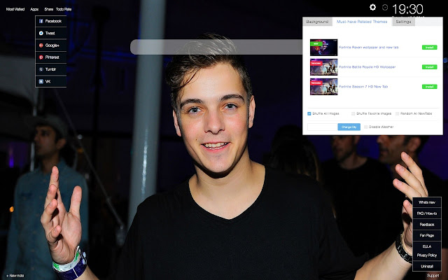 Martin Garrix HD Wallpapers New Tab