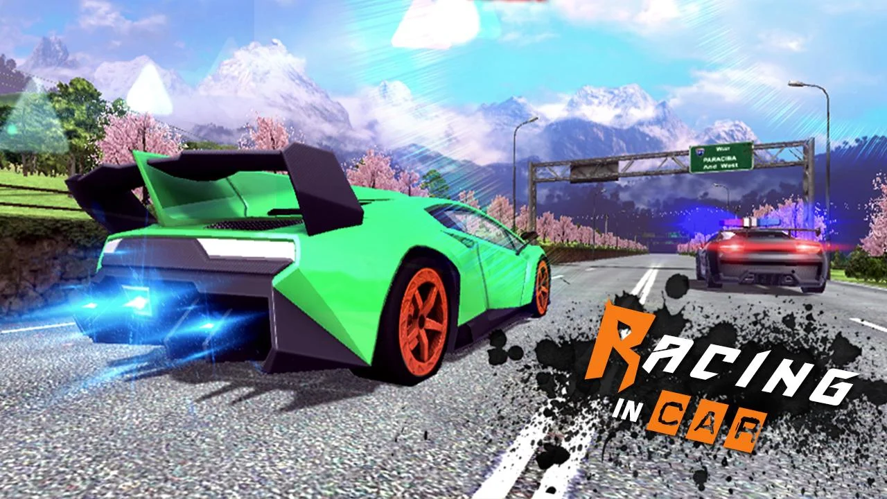   Racing In Car 3D- 스크린샷 