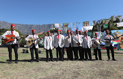 Malay Chior during their performance at the Cape Town Carnival.