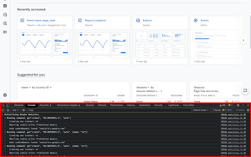 Google Analytics Debugger