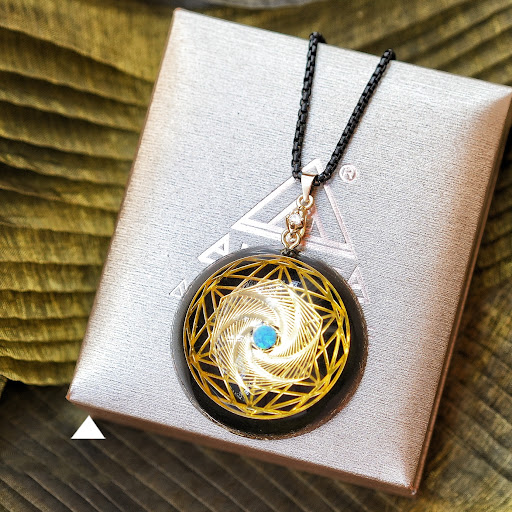 Title 3, High Frequency Guardian Stone Opal Necklace Men...