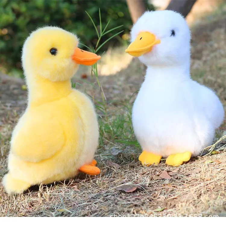 Title 5, Simulation Plush Doll Small Yellow Duck. Soft a...