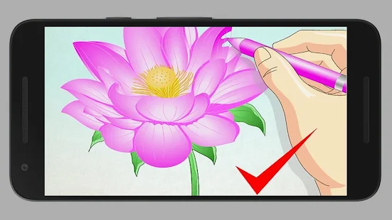 How to Draw a Lotus Flower