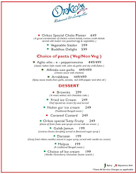 Orkoss Restaurant & Lounge Bar menu 5