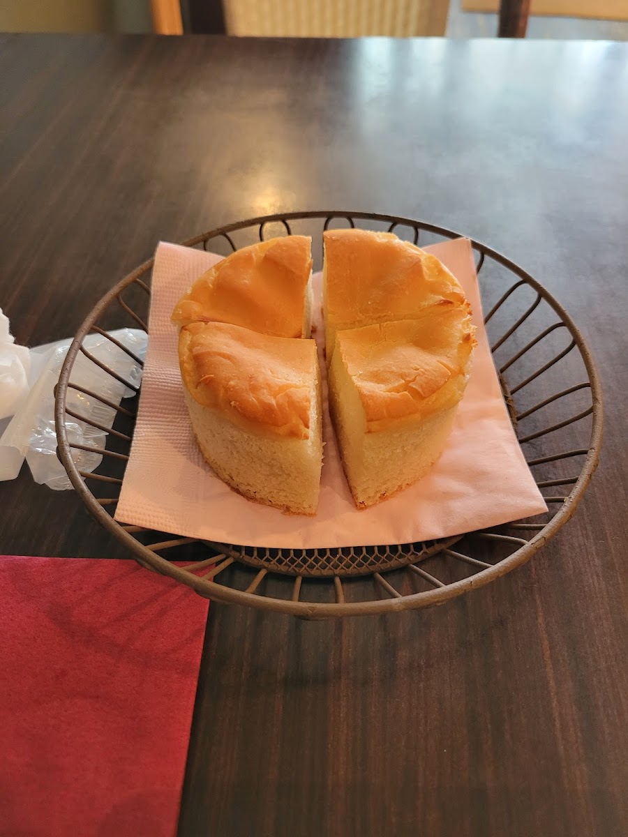 They made me my own fresh GF bread!