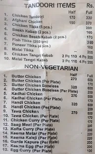 Choice Chicken Corner menu 1