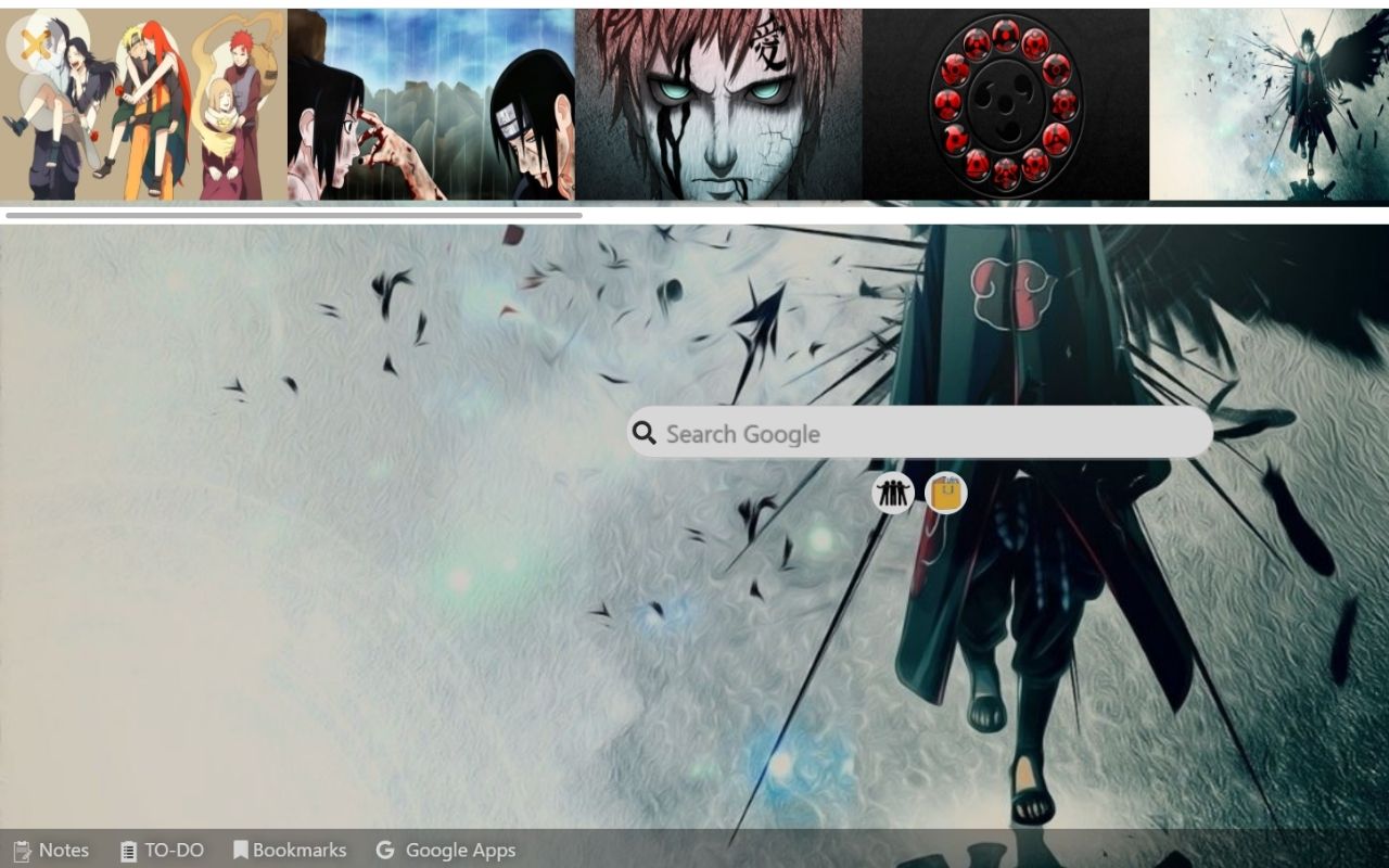 Naruto Shippuden Wallpaper New Tab Theme Preview image 6