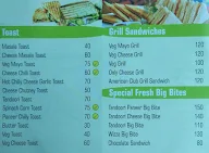 Sandwimania menu 2