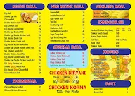 Kababs N Roll menu 2