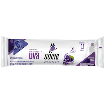 Hidratante Going Sabor Uva Sachet x 10 gr  