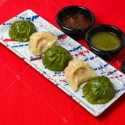 Chicken Coriander Dim Sums (Momos) 6 Pcs (Serves 1)