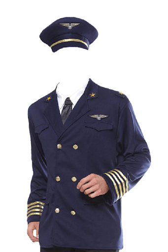 Pilot Suit Photo Maker