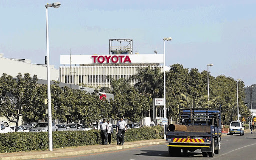 The Durban Toyota plant. Picture: REUTERS