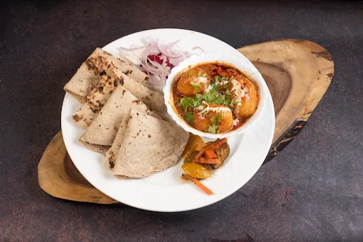 Kashmiri Aloo Dum Thali