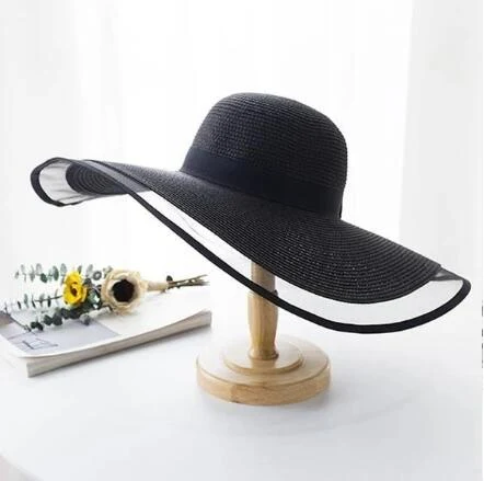 Chapeau Hepburn femme été, parasol, protection solaire élégante et respirante pour journées ensoleillées, plage ou ville, un accessoire mode incontournable