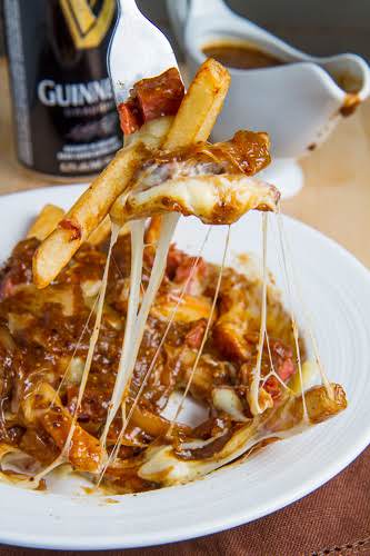 Corned Beef Poutine with Guinness Gravy Recipe